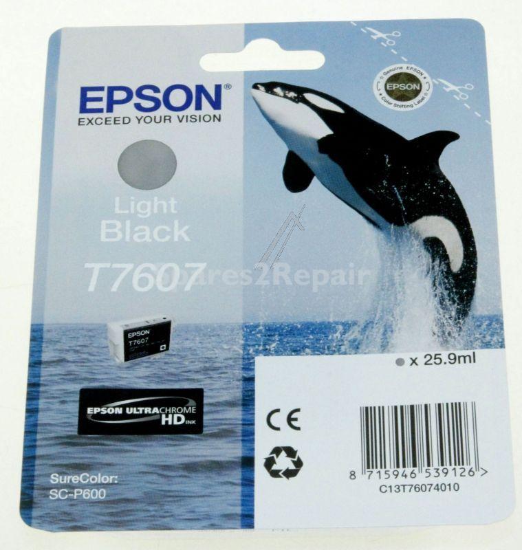 Epson Cartridge - T76074010 C13t76074010 Ink Cartridge Light Black 25 9ml