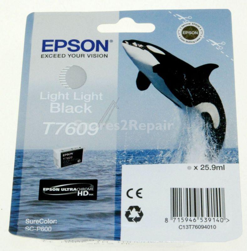 Epson Cartridge - T76094010 C13t76094010 Ink Cartridge Light Black 25 9ml