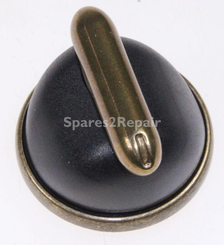 Button - C00110585 482000028481 Knob - Anthracite-brownish [Whirlpool Indesit]