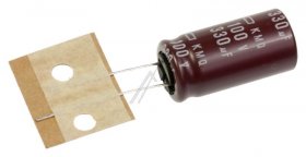 Nippon Chemi Con 100v Radial Electrolytic 105 D - 330uf-100v Elco Radial Ncc 105° 12,5x25mm