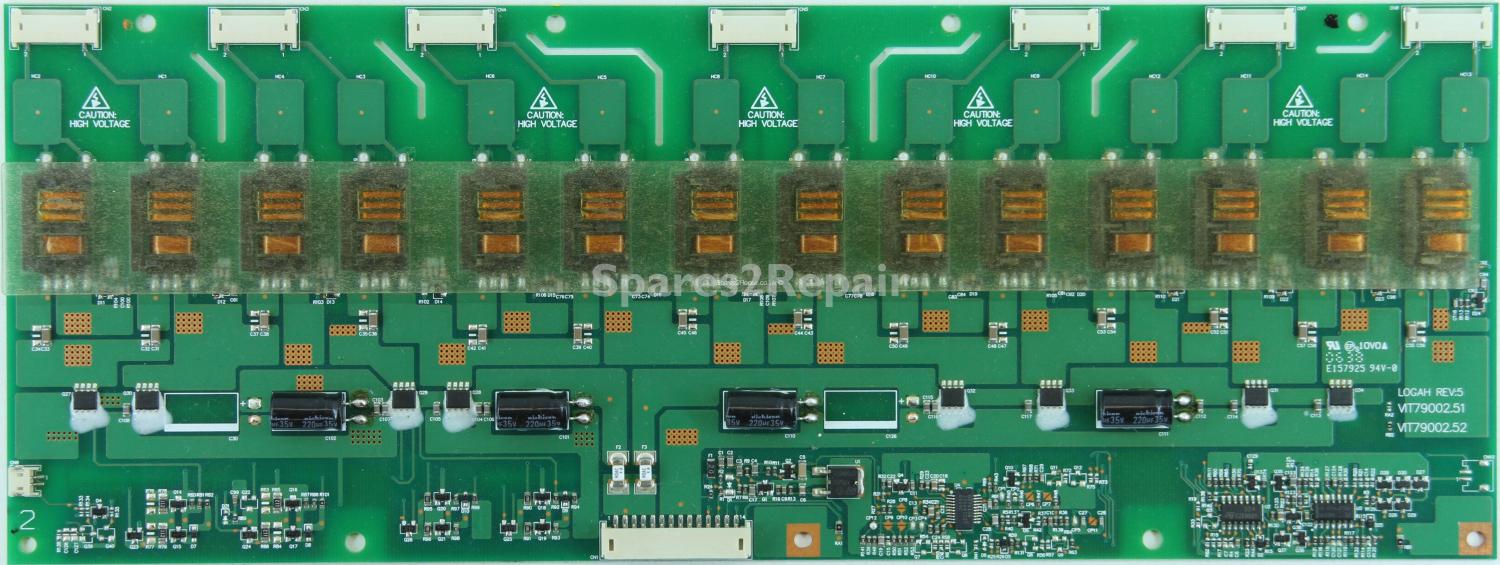 Bush LCD32TV005HD - Inverter - VIT79002.52 - Rev 5 - 250000008001