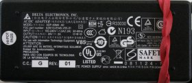 Delta Electronics Inc - Charger - ADP-40MH AD - Rev.01 - 20V 2A (Original)