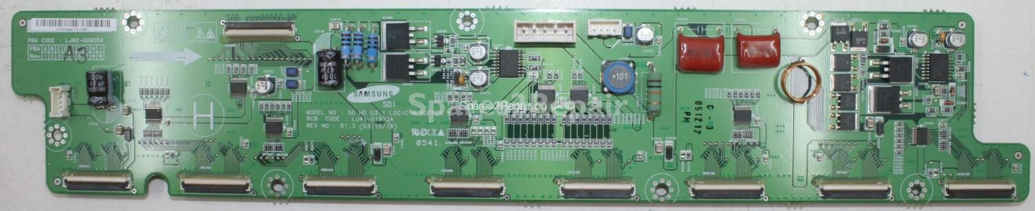Fujitsu MYRICA P50-2 - Buffer - LJ92-00920A A3 - LJ41-01973A R1.3 - 50 HD D3.1 LOGIC H-BUFFER