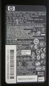 Hewlett Packard - Charger - PPP012L-S - PA-1900-08R1 - 393954-001 - 19V 4.74A (Original)