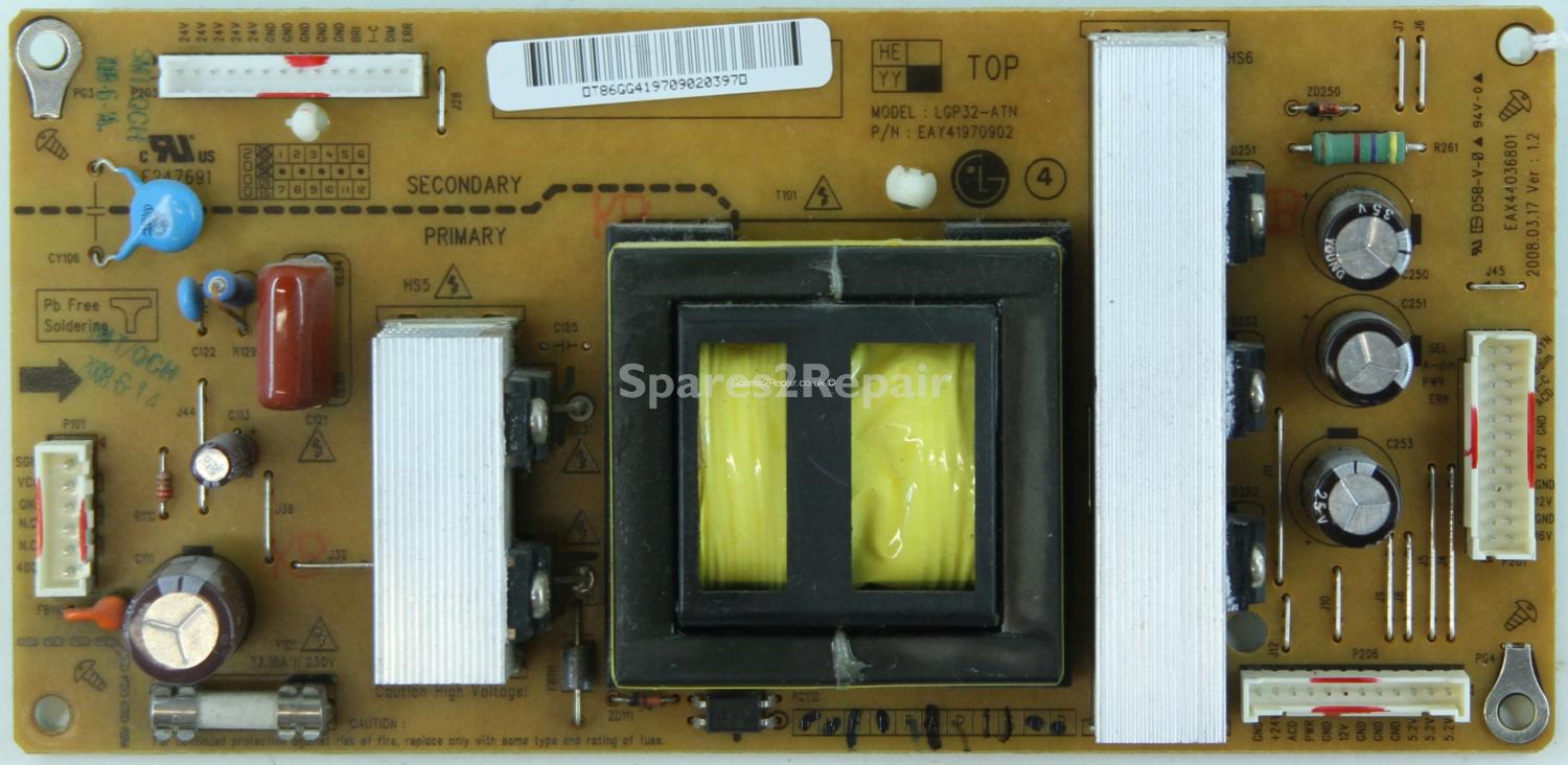 LG 32LG6000 - Sub PSU - EAX44036801 - EAY41970902 - VER:1.2 - LGP32-ATN