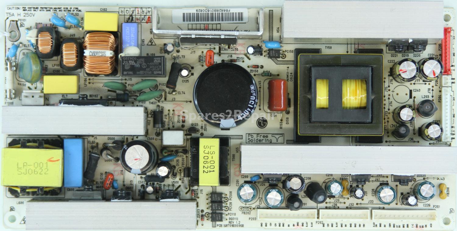 LG 37LC2B - PSU - 6709900016D - 68709D0006B - REV1.2 - 060111