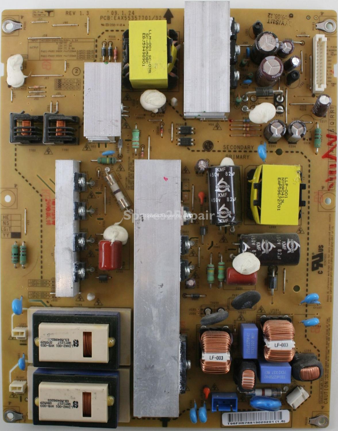 LG 42LH2000 - PSU - EAY57681302 - EAX55357701/32 - Rev 1.3 - LGP42-09LH