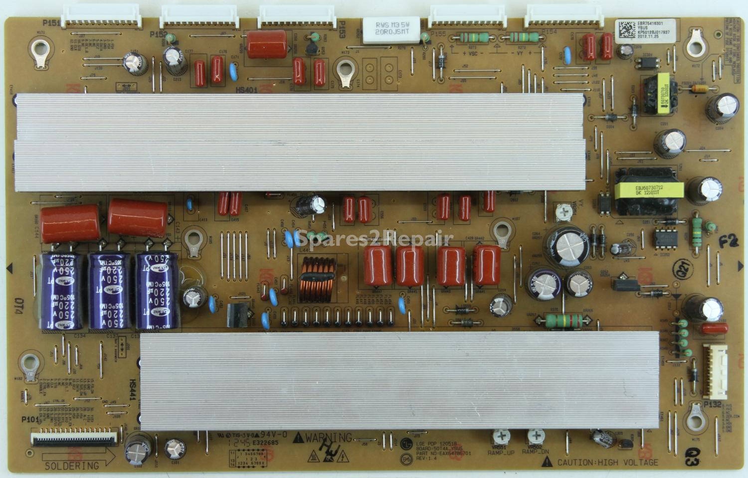 LG 50PM470T - YSUS - EBR75416301 - REV 1.4 - EAX64786701 - 50T4A_YSUS - PDP 120518