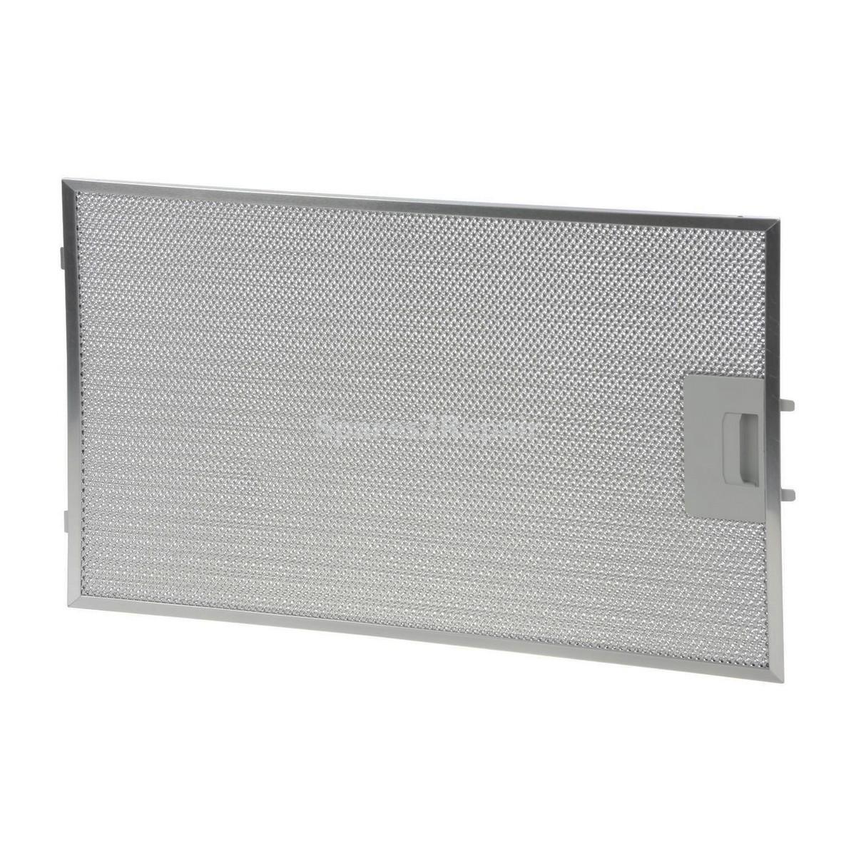 Universal Wire Mesh Cooker Hood Filter, Handle Side Length 265mm, Plain Side Length 395mm, fits BSH