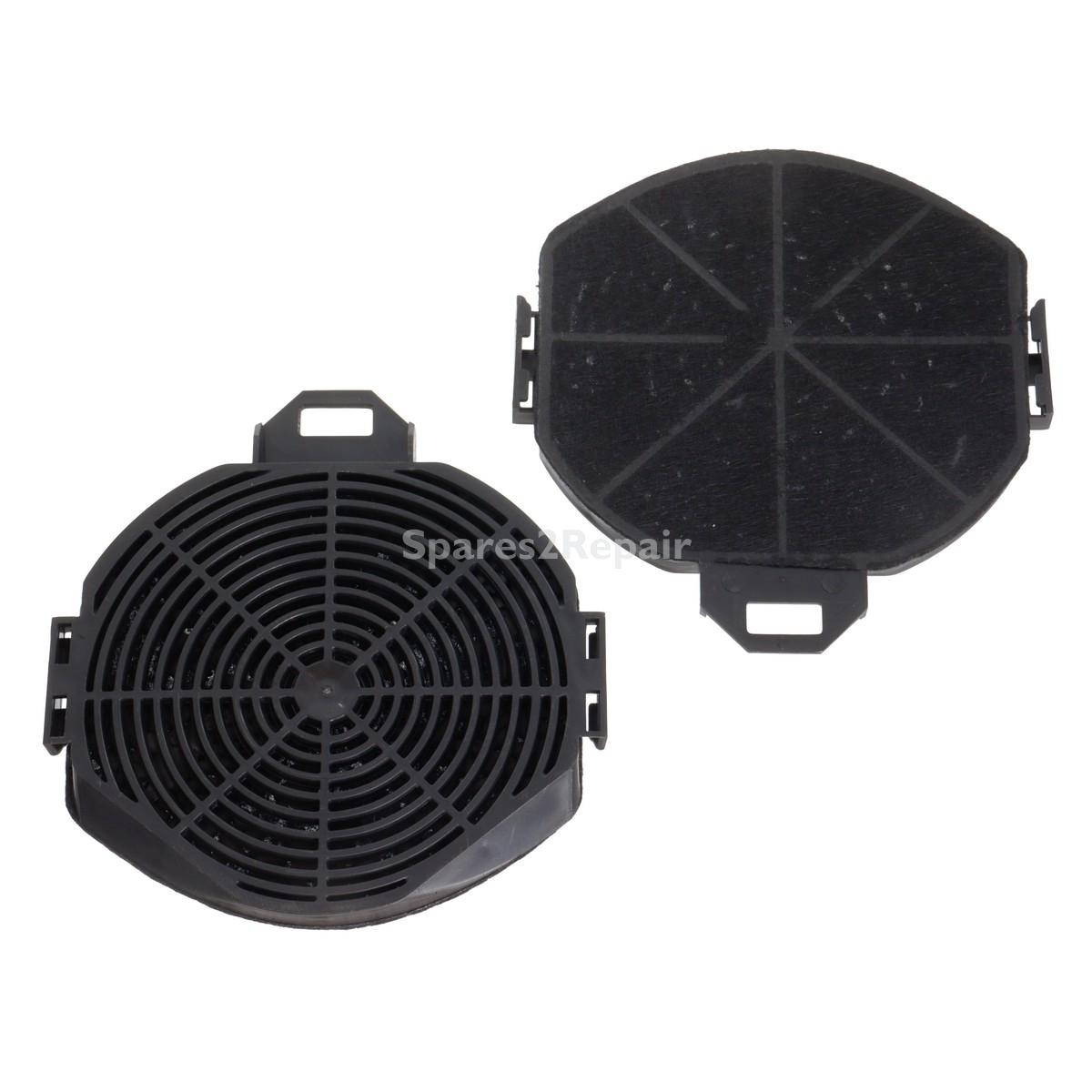 Compatible for Amica, CDA, Matrix 'CHA17' Type EKP, EKN, MEH, MEP Series Carbon Charcoal Cooker Hood Filters (Pack of 2)