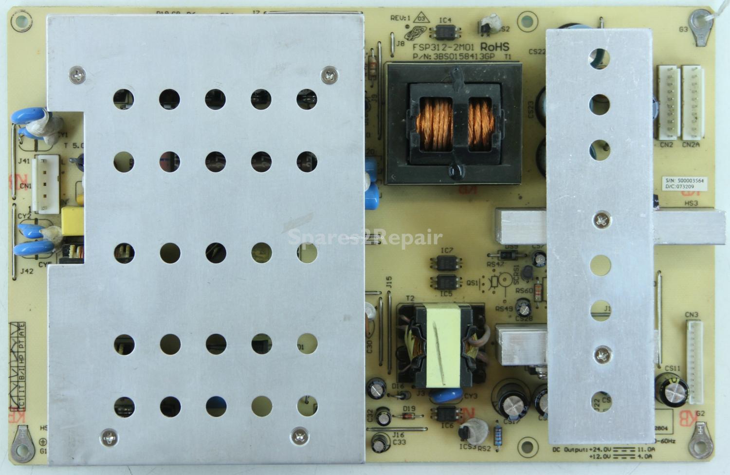 Onn AO42ZID - PSU - FSP312-2M01 - 3BS0158413GP - REV:1