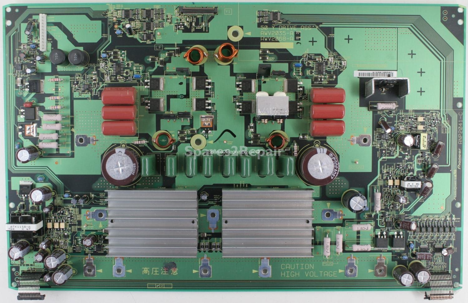Pioneer PDP-50MXE1 - YSUS - AWV2068-A - ANP2041-C - 50 Y DRIVE ASSY