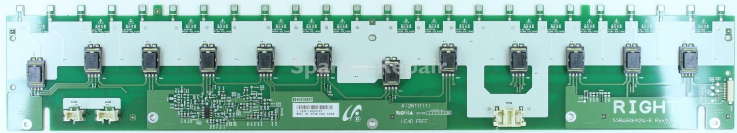 Sony KDL-46X3500 - Inverter - LJ97-01183B - SSB460HA24-R - Rev0.5 - Right