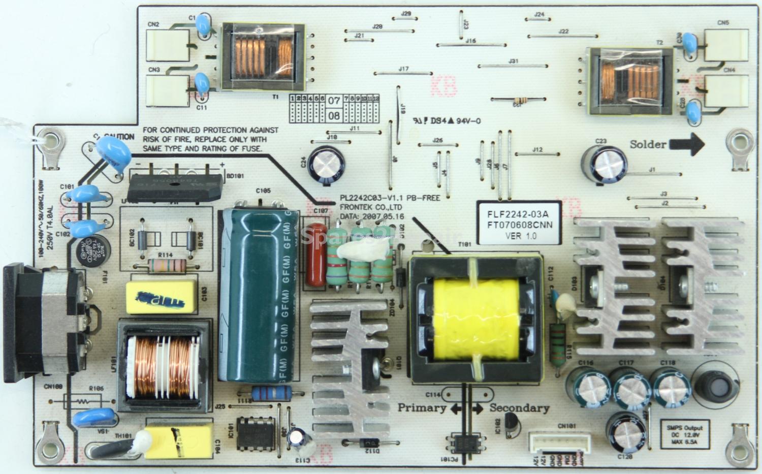Viewpia LM-22IEA6 - Power Inverter - PL2242C03-V1.1 - FLF2242-03A - FT070608CNN - VER 1.0
